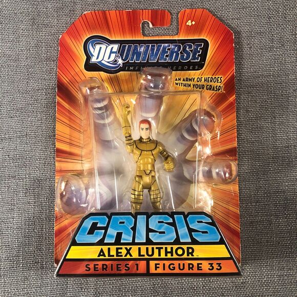 DC Universe Infinite Heroes Crisis 3 3/4" Alex Luthor Figure Series 1 Figure 33 - Picture 1 of 3